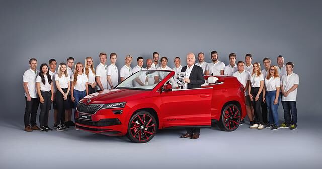 Das viertürige Skoda Sunroq Concept ist keine normale Studie, sondern wurde von den Azubis der Skoda Academy auf die Räder gestellt
