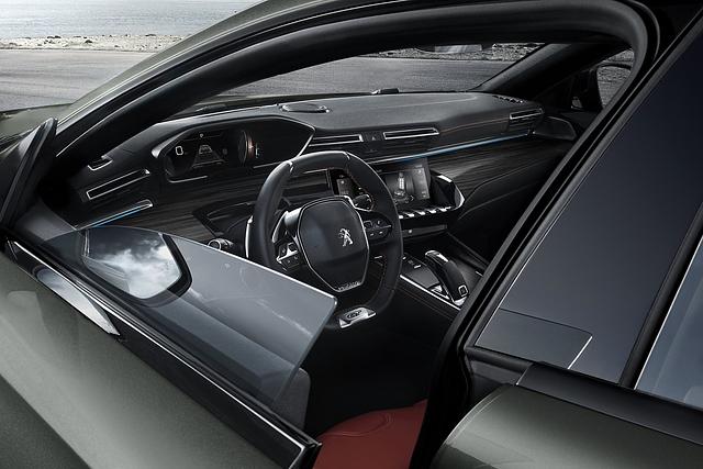 Peugeot 508 SW - rahmenlose Scheiben