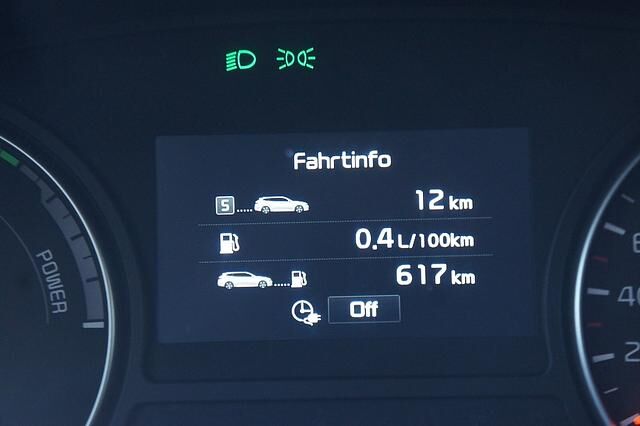 Mit einem PHEV sind niedrige Verbräuche möglich