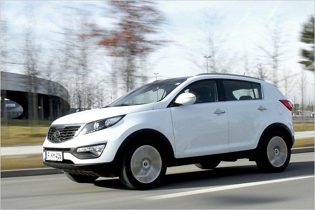 Attraktiv und muskulös: Der Kia Sportage