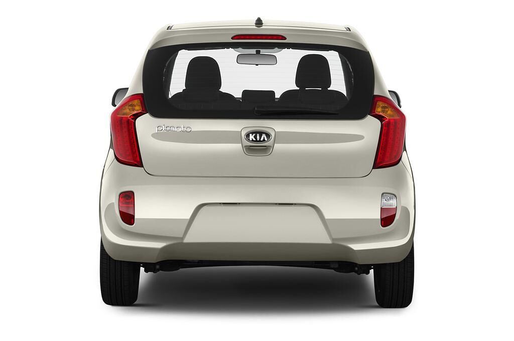 Kia Picanto (Baujahr 2012) Edition 5 Türen Heckansicht