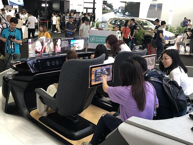 Neue Innenraum-Konzepte waren auf der CES Asia 2018 ein Publikumsrenner