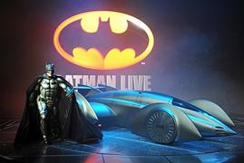 Öko-Batmobil - Schwarz-grüner Ritter
