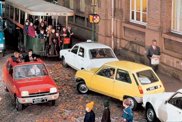 Renault 5 ab 1972 und Renault 12 Taxi ab 1969