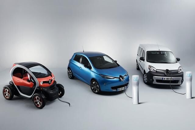 Renault-Elektromodelle Twizy, Zoe und Kagoo ZE