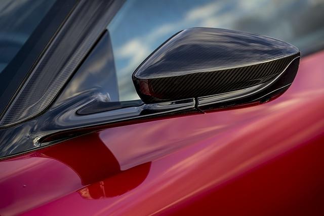 Auch die Außenspiegel folgen dem Gesetz der Aerodynamik