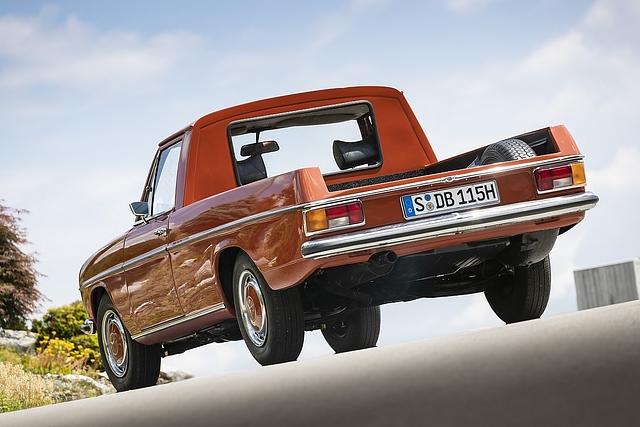 Der Mercedes La Pickup wurde nahe Buenos Aires gebaut
