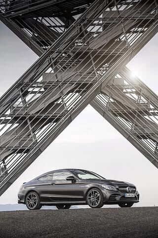 Mercedes AMG C43 Coupé 4matic - leider wird bei 250 km/h abgeriegelt
