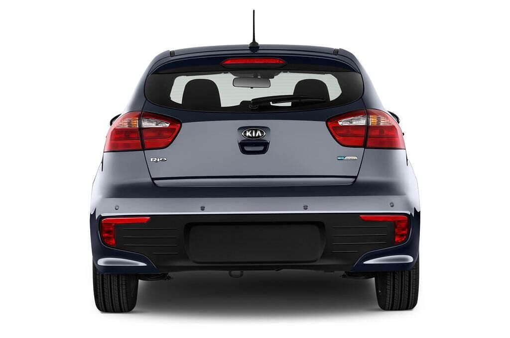 Kia Rio (Baujahr 2015) Dream-Team Edition 5 Türen Heckansicht