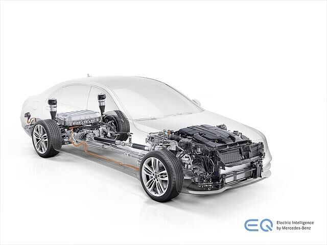 Die Batterien sind im Heck untergebracht