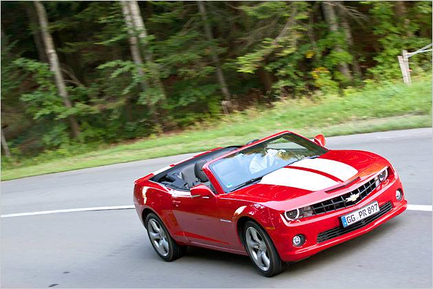 Stämmige Erscheinung: Der Camaro ist 1,92 Meter breit