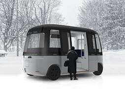 Autonomer Shuttle-Bus aus Finnland - Fährt bei jedem Wetter