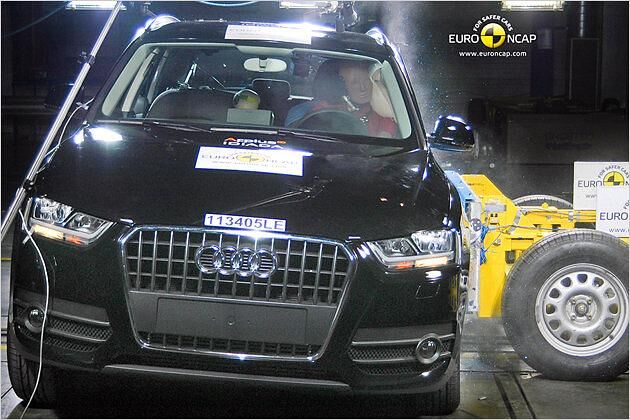Audi Q3, Seitenaufprall: 8,0 Punkte