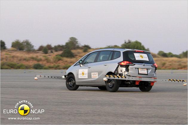 Opel Zafira Tourer, Sicherheitssysteme: 86 Prozent