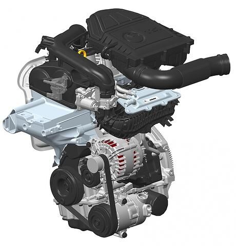 Der TSI-Dreizylinder leistet 85 kW / 115 PS