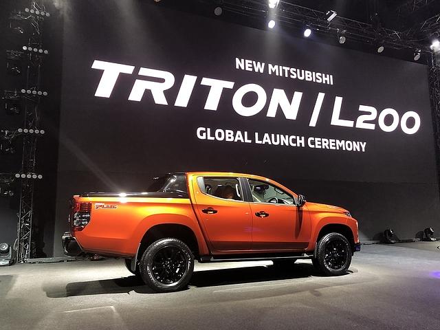Weltpremiere Mitsubishi L 200 in Bangkok - 5,20 Meter lang