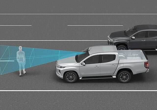 Mitsubishi L200 2019 - erstmals mit Notbremsassistent