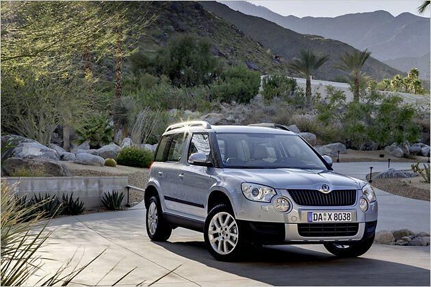 Auch der Skoda Yeti kann jetzt mit Green-Tec sparen