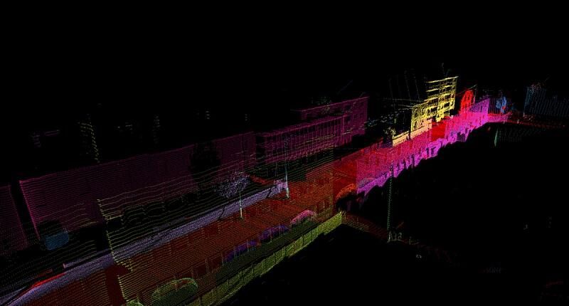 Das Umfeld wird mit 360-Grand-Winkel und auf eine 200-Meter-Distanz erfasst.
