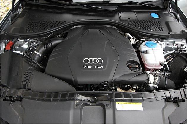 Der Dreiliter-Diesel mit 204 PS sorgt für guten Durchzug und immer adäquaten Vortrieb