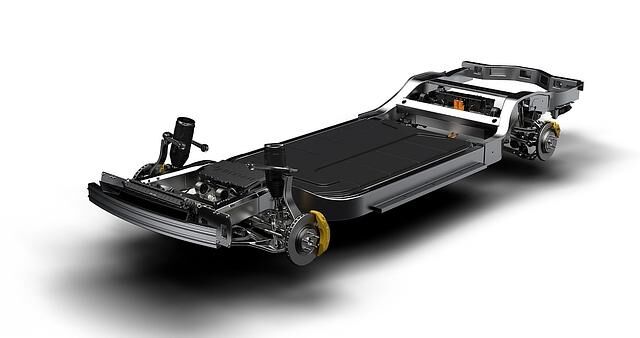 Die Rivian-Plattform trägt den Namen Skateboard