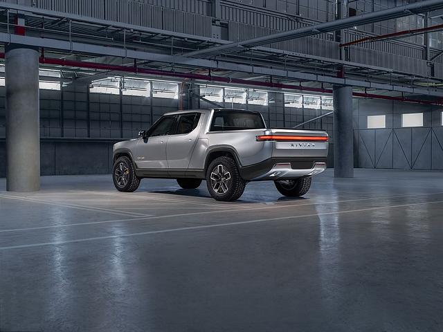 Der Rivian R1T hat einen Allradantrieb