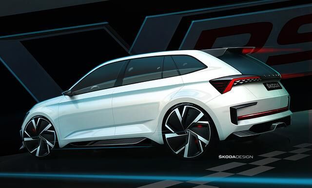 Echte Bilder gibt Skoda erst kurz vor der Messe in Paris frei