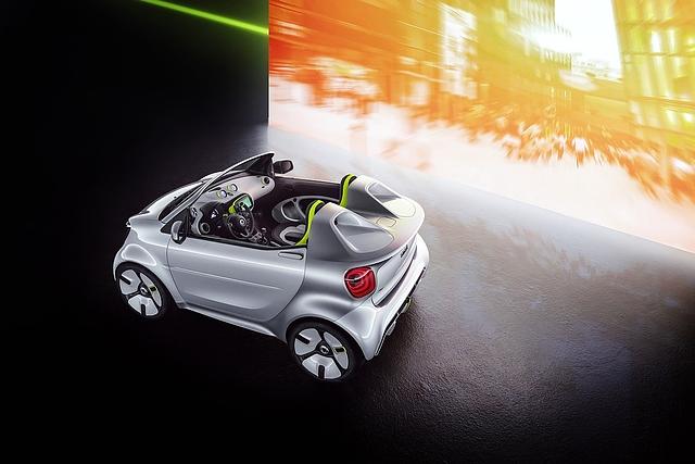 Smart Fortwo Forease 2018 - von oben betrachtet