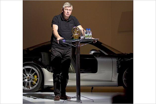 Porsche-Entwicklungsvorstand Wolfgang Hatz: "Spezifisch gesehen sind hochdrehende Saugmotoren vom Verbrauch her die besten"