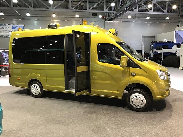 Der Kleinbus \"Next\" wird beim Personentransport eingesetzt