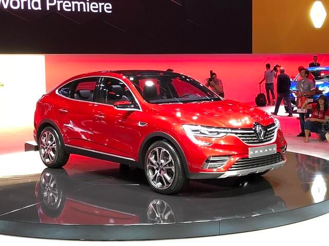 Noch ist der Arkana ein Concept-Car, eine Studie also, deren endgültiges Aussehen verschleiert wird