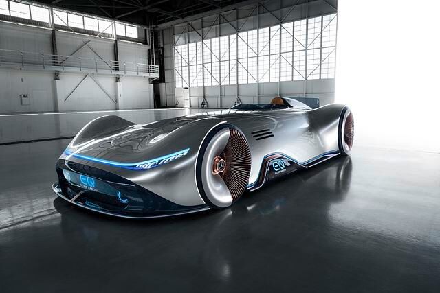 Mercedes Vision EQ Silver Arrow  - Pfeil Richtung Zukunft