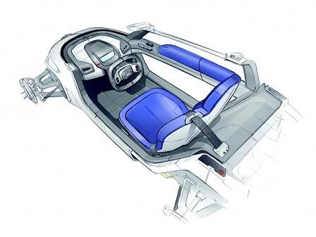 IAA-Studie Forschungsfahrzeug VW Nils