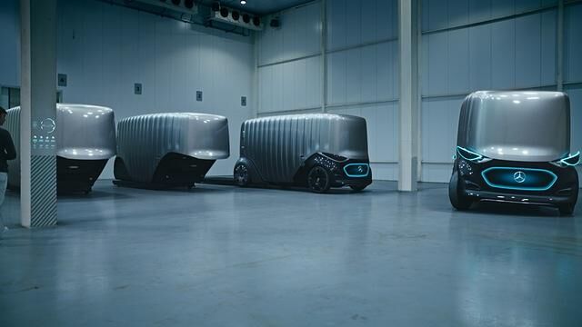 Die Cargo-Module erinnern an Aufleger für konventionelle Lkw