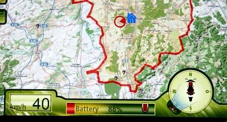 IAA 2011: All4IP Reichweiten-App für Elektroautos