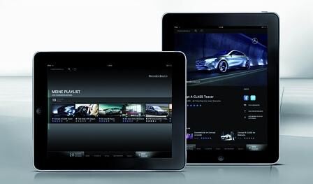 IAA 2011: Mercedes App