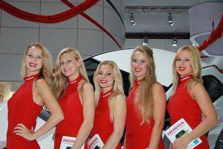 IAA 2011 Messegirls honda