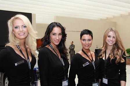 IAA 2011 Messegirls rolls royce