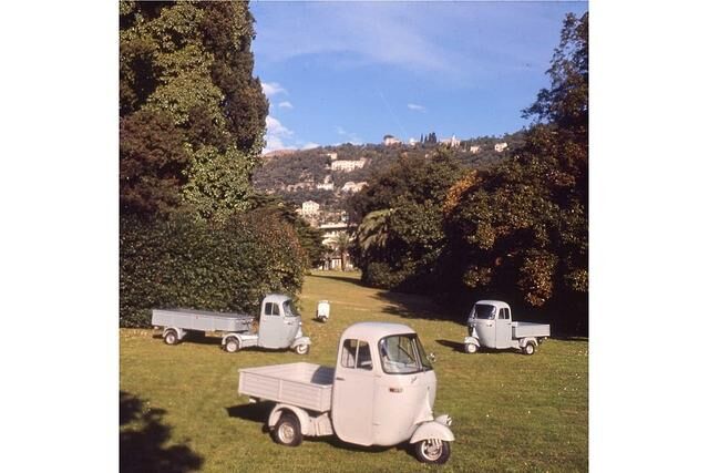 Tradition: 70 Jahre Piaggio Ape Dreirad-Transporter -  Vespas fleißige Schwester