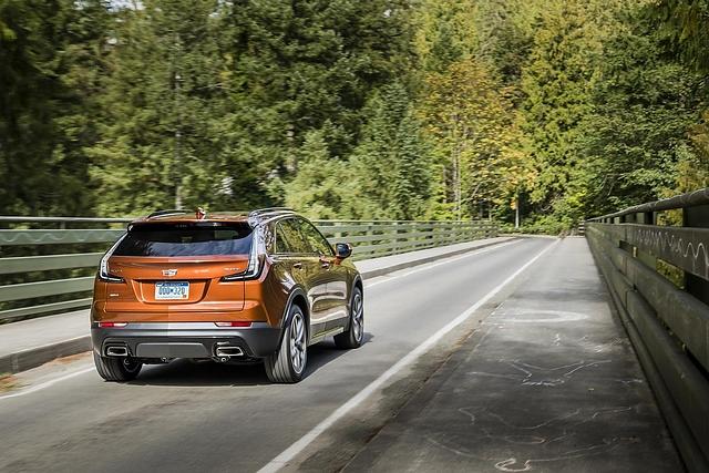 Sieht von hinten aus, wie ein Europäer: der Cadillac XT4