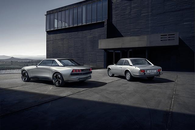 Peugeot e-Legend Concept 2018 - die Gemeinsamkeiten sind offensichtlich