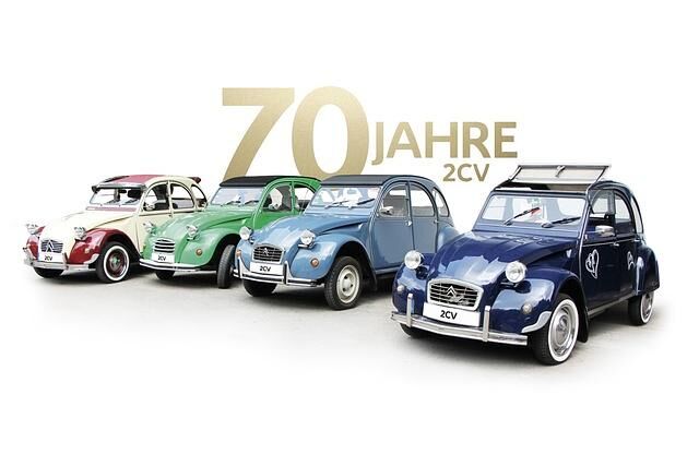 70 Jahre Citroen 2CV