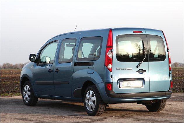 Der Grand Kangoo wirkt lang, ist aber mit 4,60 Meter nur so groß wie eine C-Klasse