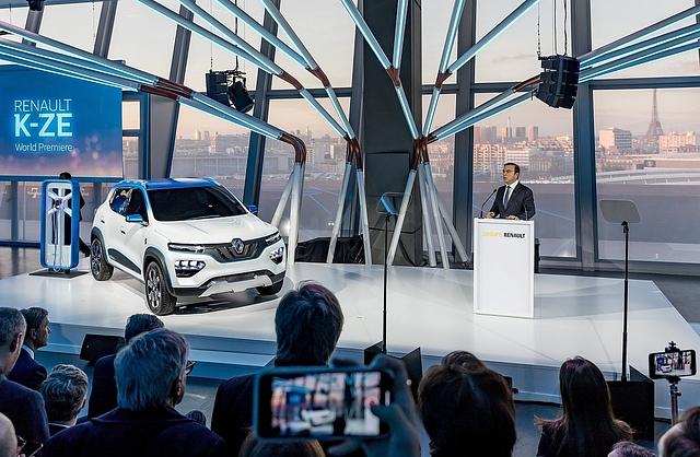 Renault K-ZE ist eine Studie, die nah am Serienmodell ist