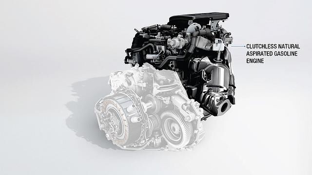 Natürlich gehört zu Renault E-Tech auch ein Saugmotor