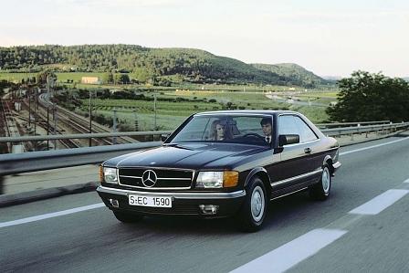Mercedes-Benz 380 SEC, Baureihe C 126, 1981 bis 1991.