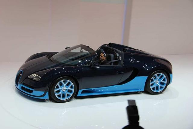 Hatte in Genf einen bemerkenswerten Auftritt - Bugatti Veyron Grand Sport Vitesse