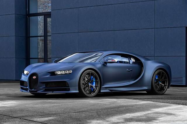 Editionsmodell des Bugatti Chiron Sport - In den Farben der Nation