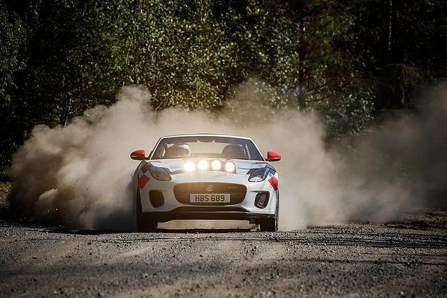 Jaguar F-Type Rallye Car
