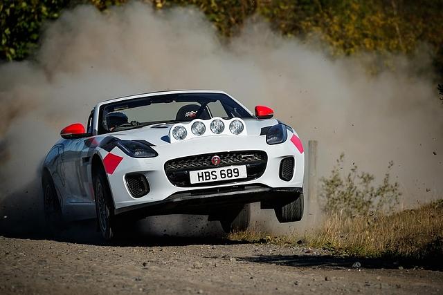 Jaguar F-Type Rallye Car
